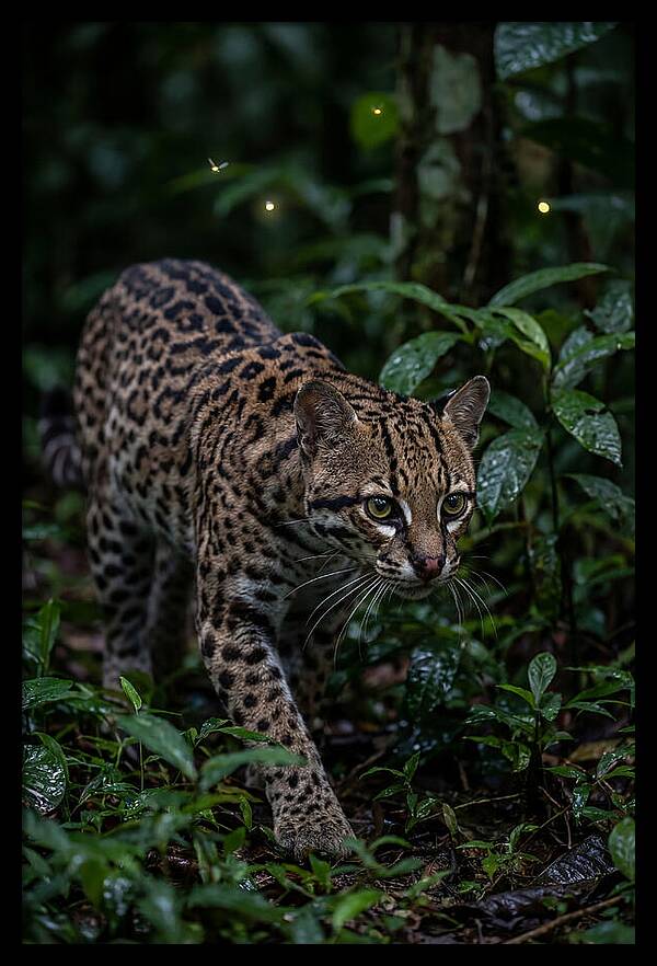 Ocelots Nocturnal Prowl