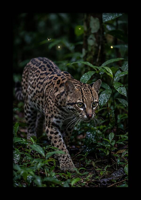 Ocelots Nocturnal Prowl