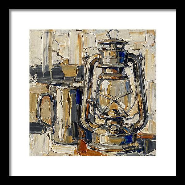 Oil Lantern Still Life