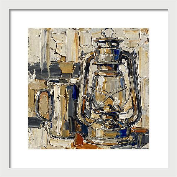 Oil Lantern Still Life