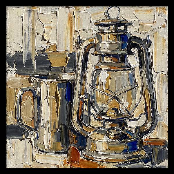 Oil Lantern Still Life