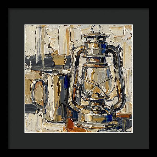 Oil Lantern Still Life