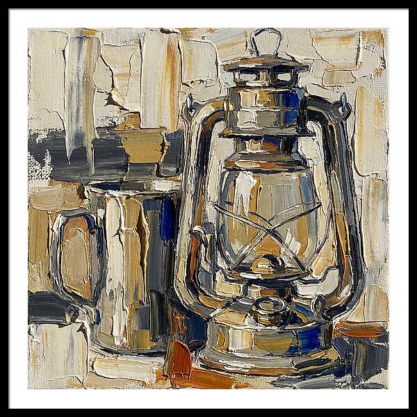 Oil Lantern Still Life