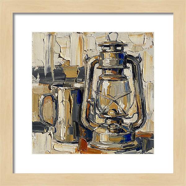 Oil Lantern Still Life