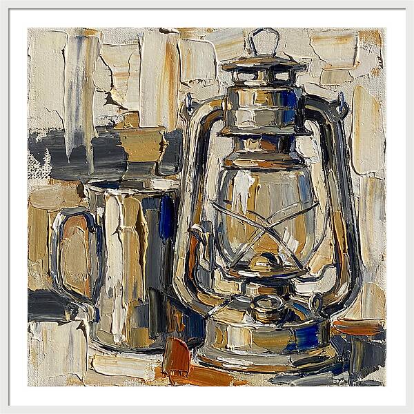Oil Lantern Still Life