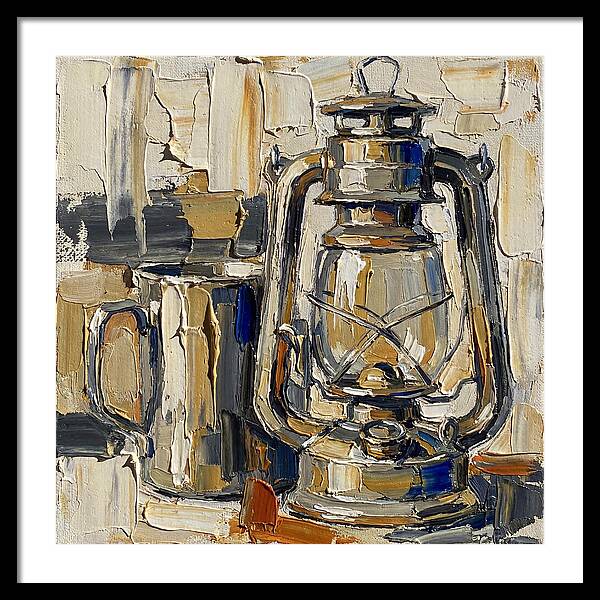 Oil Lantern Still Life