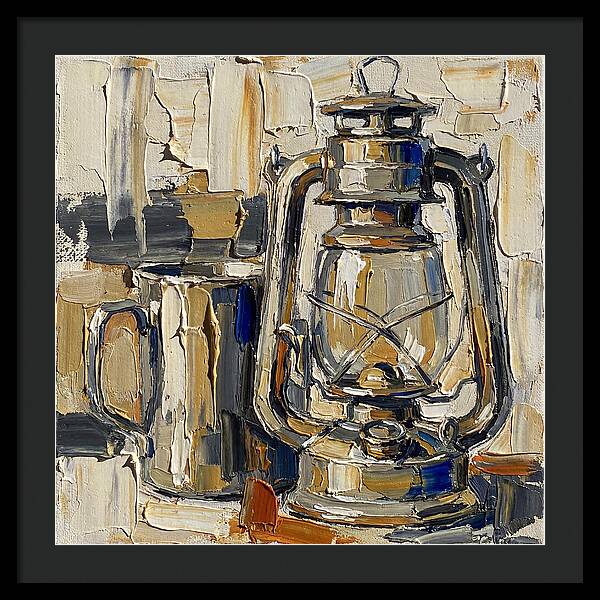Oil Lantern Still Life
