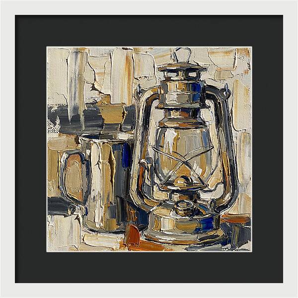 Oil Lantern Still Life
