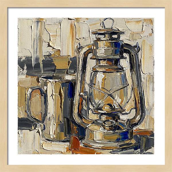 Oil Lantern Still Life