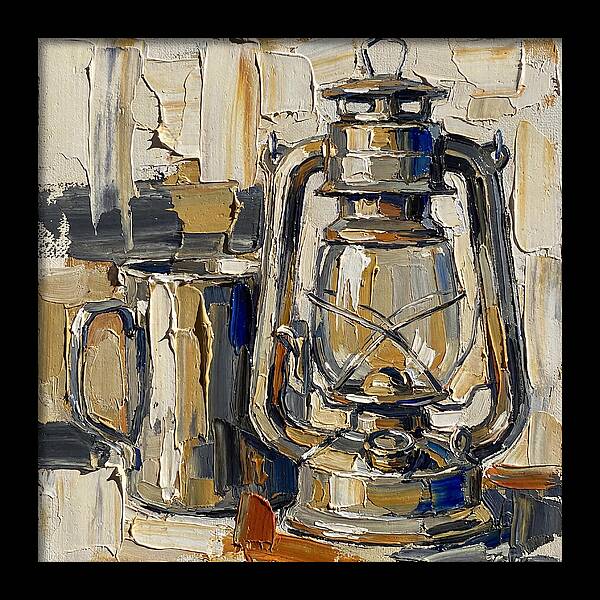 Oil Lantern Still Life