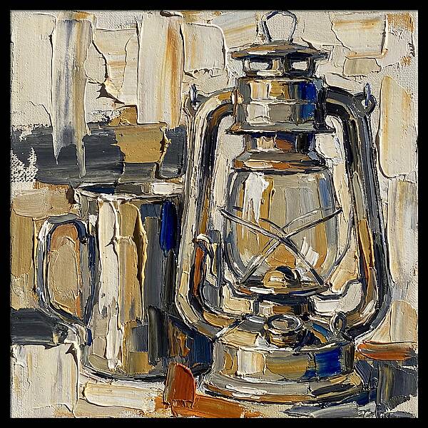 Oil Lantern Still Life