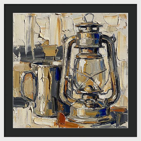 Oil Lantern Still Life