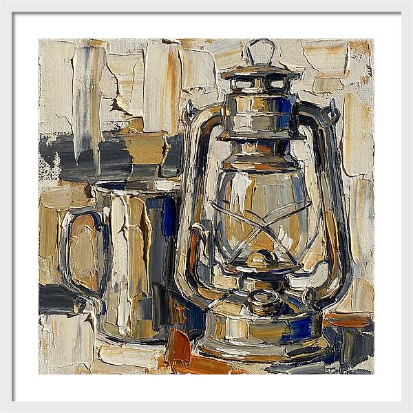 Oil Lantern Still Life