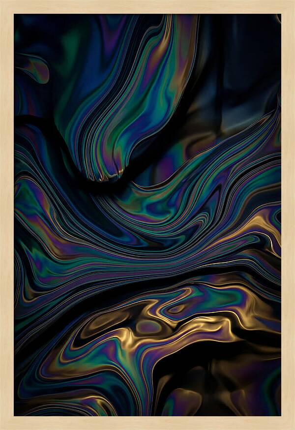 Oil Slick Color Patterns