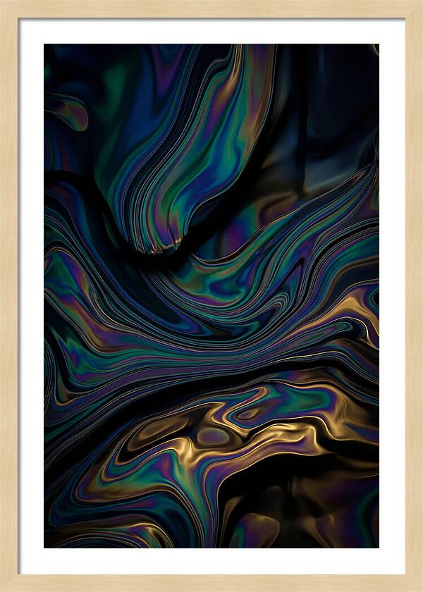 Oil Slick Color Patterns