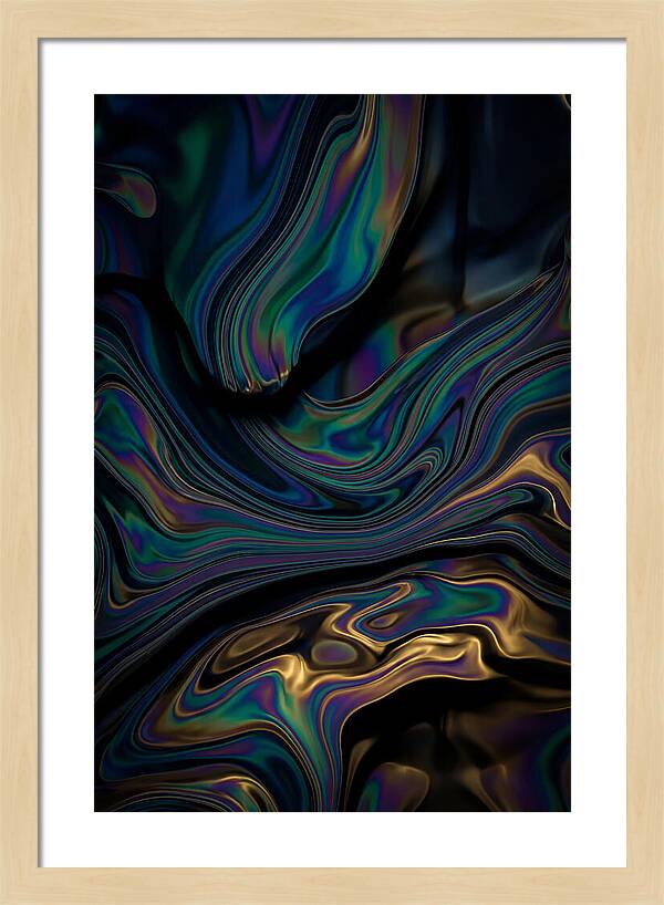 Oil Slick Color Patterns