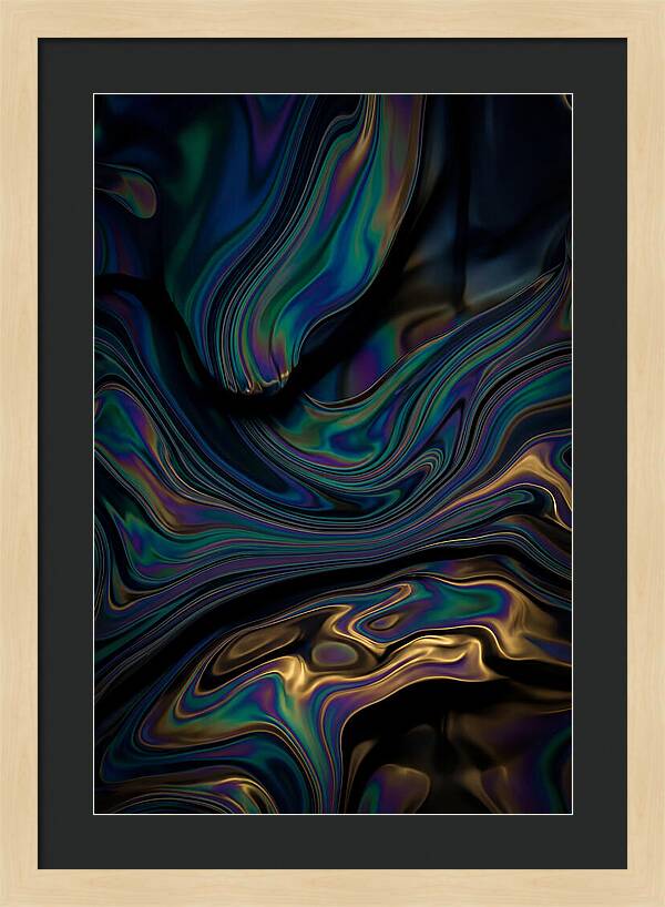 Oil Slick Color Patterns