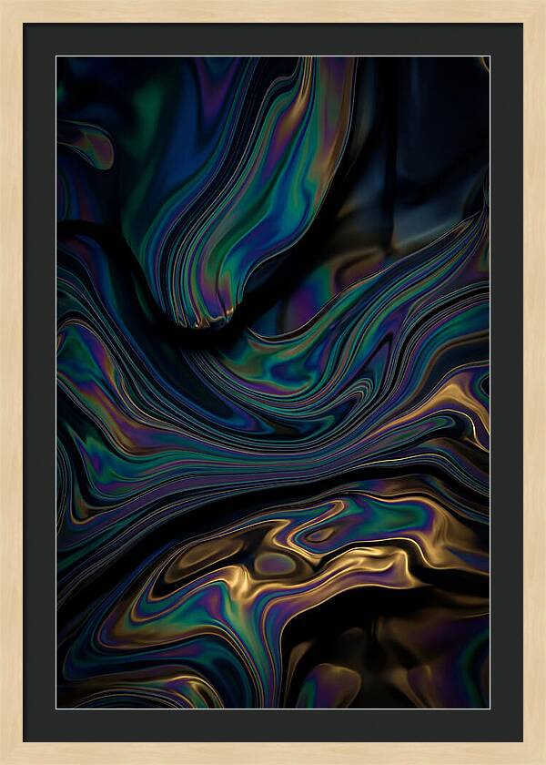Oil Slick Color Patterns