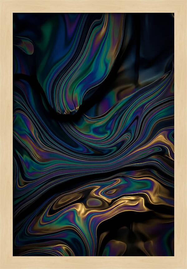Oil Slick Color Patterns