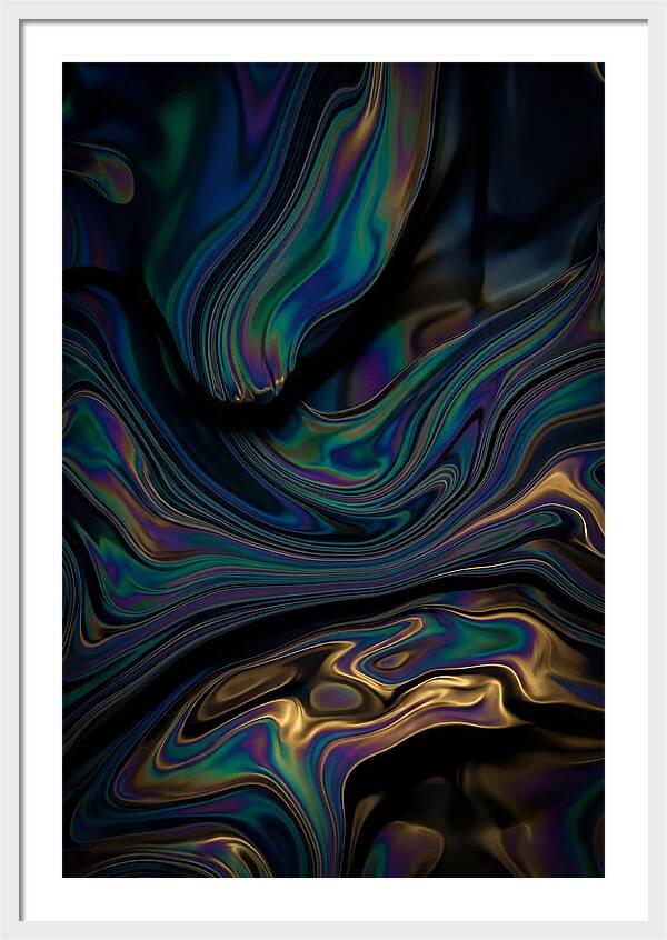 Oil Slick Color Patterns