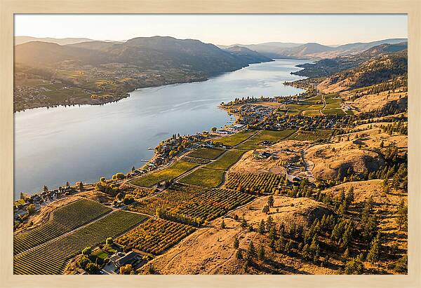 Okanagan Valley Serenity From Above
