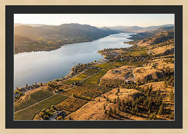 Okanagan Valley Serenity From Above