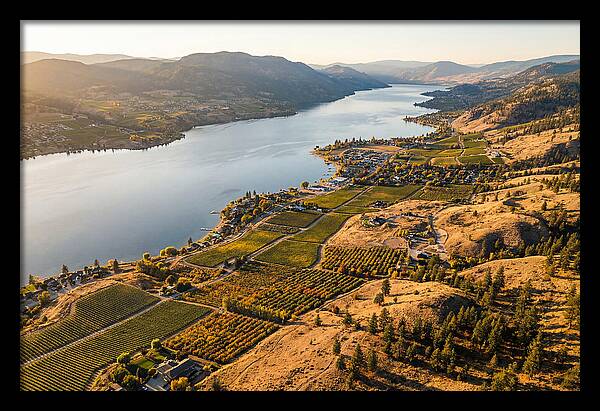Okanagan Valley Serenity From Above