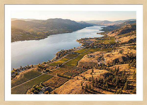 Okanagan Valley Serenity From Above