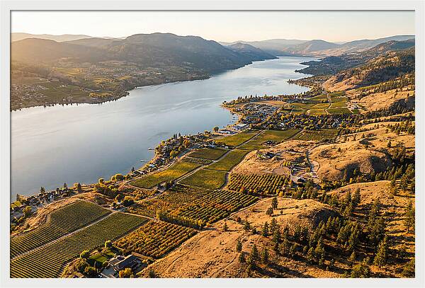 Okanagan Valley Serenity From Above