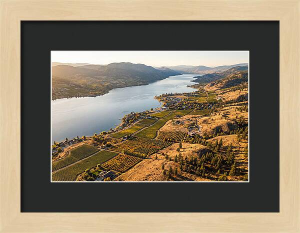 Okanagan Valley Serenity From Above