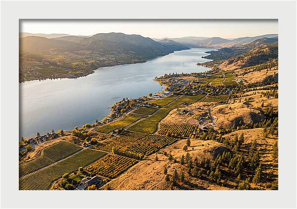 Okanagan Valley Serenity From Above