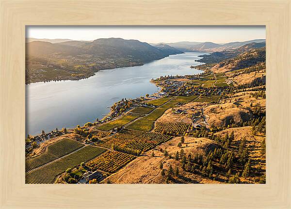 Okanagan Valley Serenity From Above