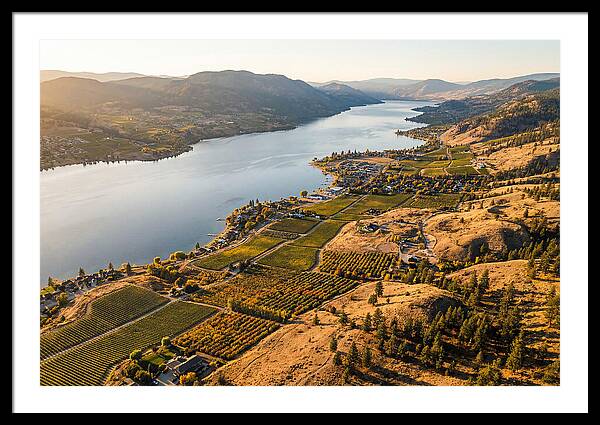 Okanagan Valley Serenity From Above