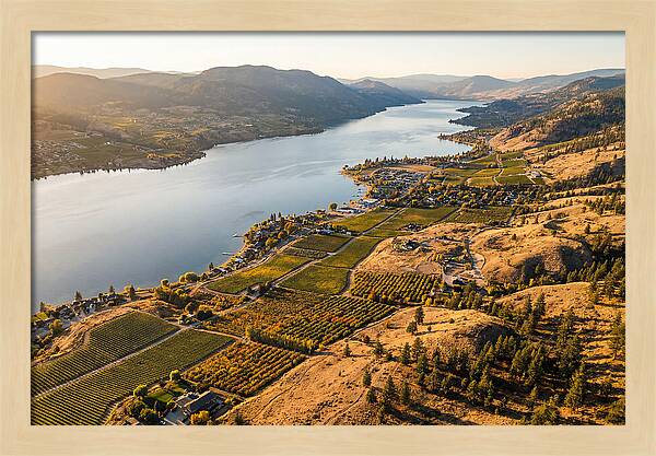 Okanagan Valley Serenity From Above
