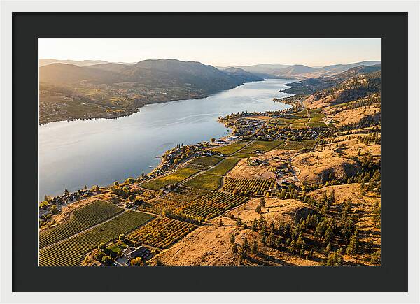 Okanagan Valley Serenity From Above