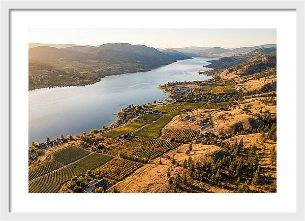 Okanagan Valley Serenity From Above