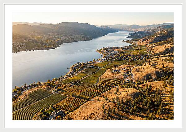 Okanagan Valley Serenity From Above