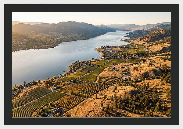 Okanagan Valley Serenity From Above