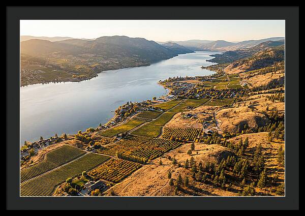 Okanagan Valley Serenity From Above