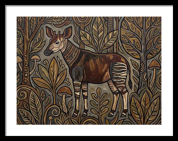 Okapi Amongst Nature