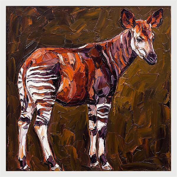 Okapi In Bold Colors