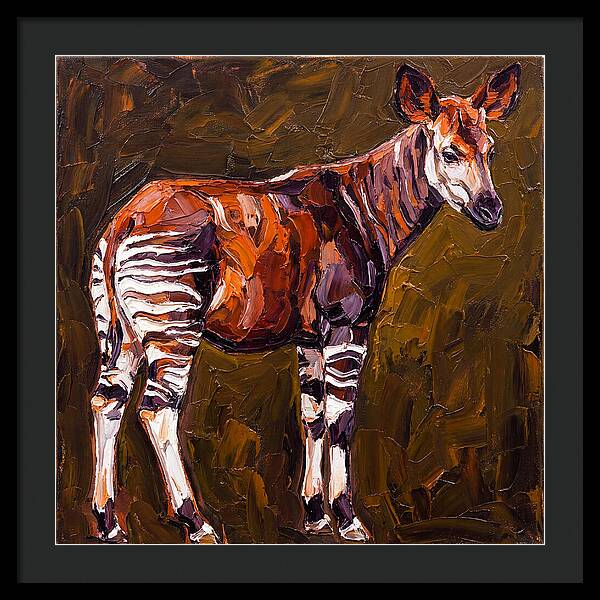Okapi In Bold Colors