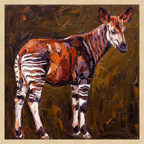 Okapi In Bold Colors