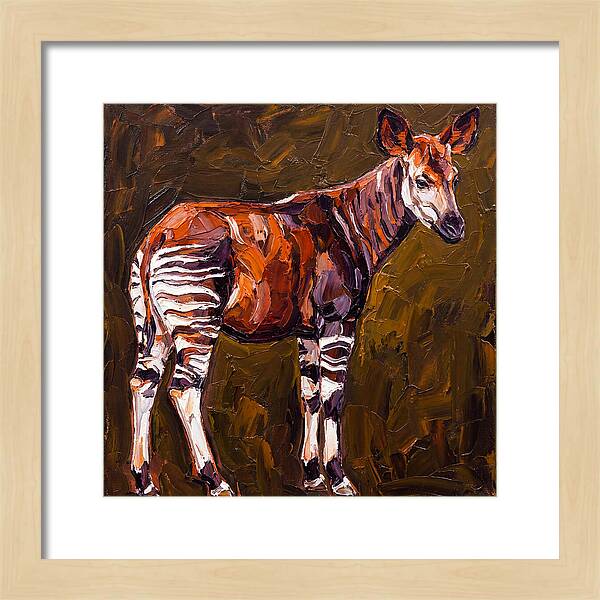 Okapi In Bold Colors