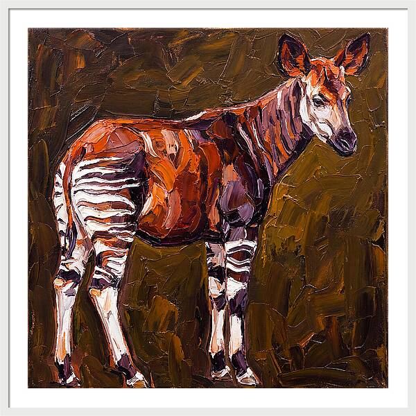 Okapi In Bold Colors