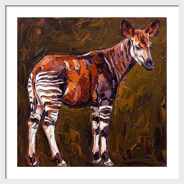 Okapi In Bold Colors