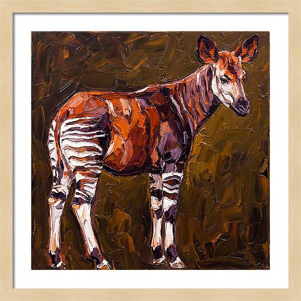 Okapi In Bold Colors