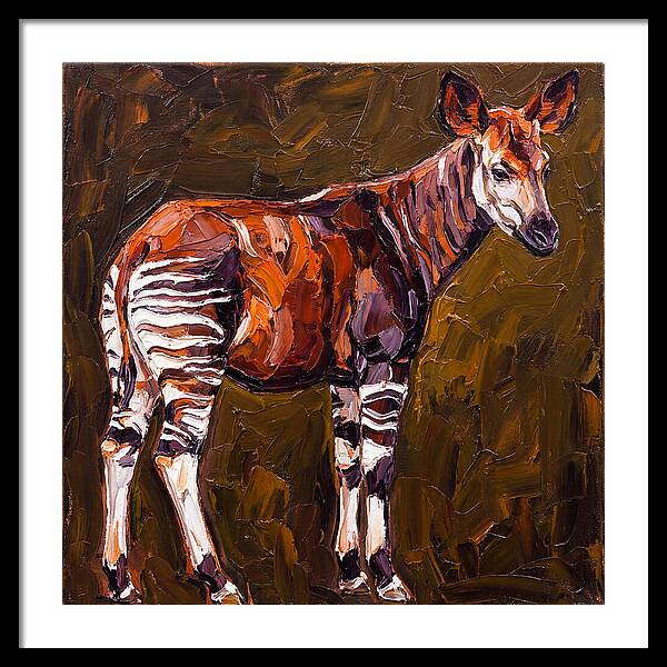 Okapi In Bold Colors