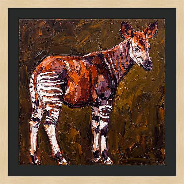Okapi In Bold Colors