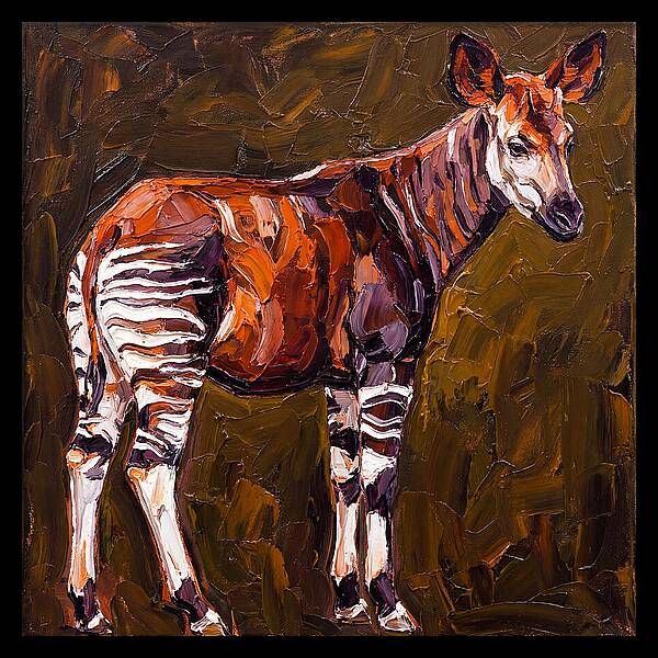 Okapi In Bold Colors